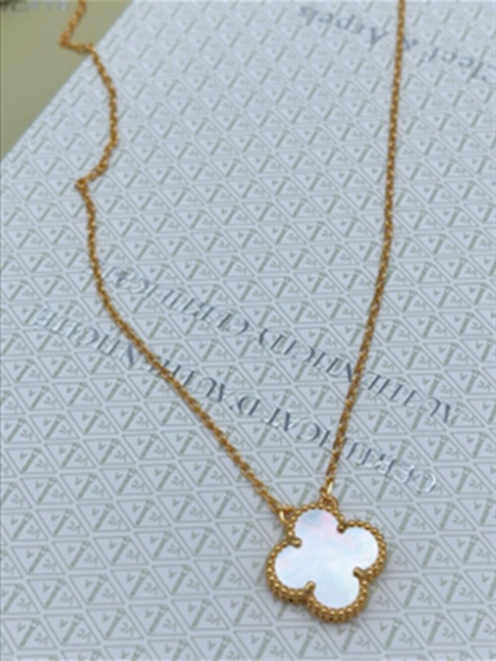 Van Cleef & Arpels White Necklace